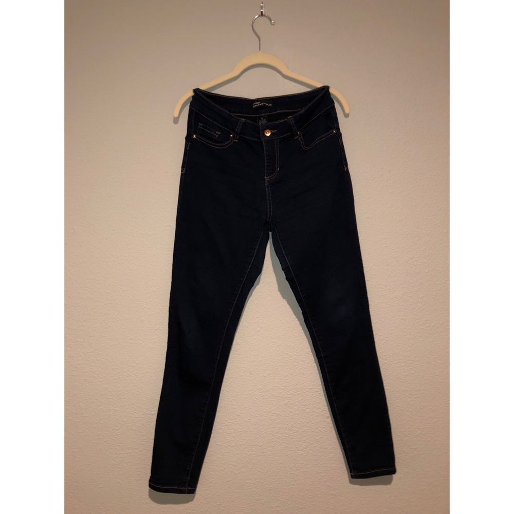 Miss Poured In Blue Skinny Stretch Jeans Size 6